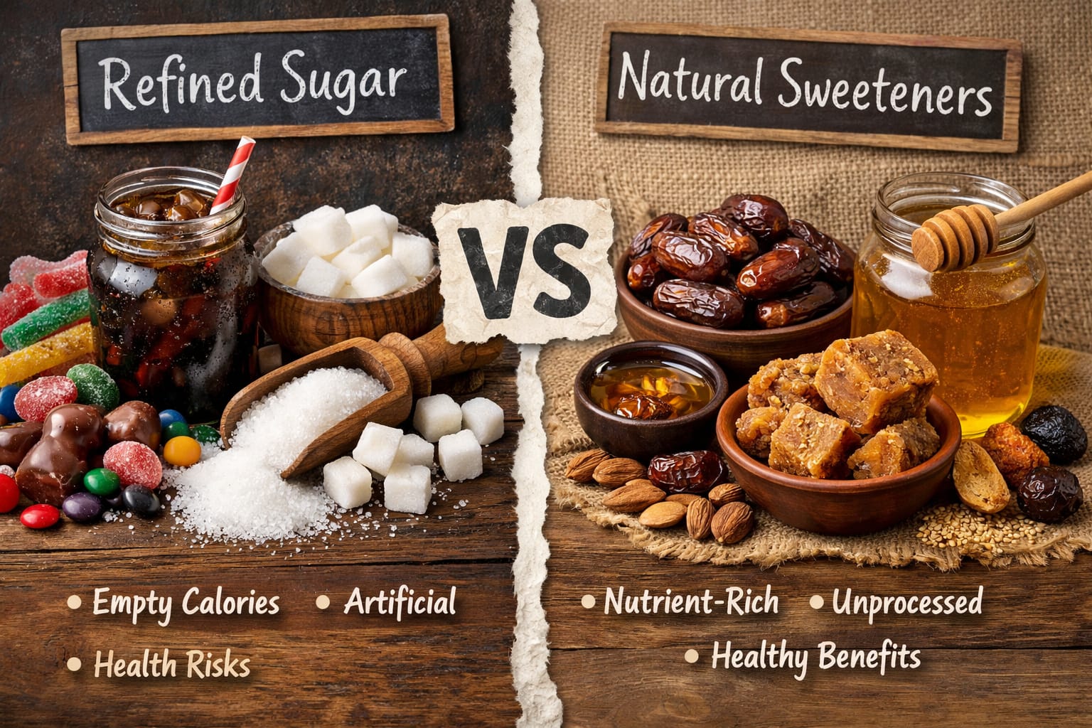 Refined Sugar vs Natural Sweeteners: What’s Better for Your Family?