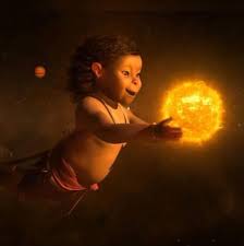 🌞 When Hanuman Ate the Sun Thinking It Was a Laddoo