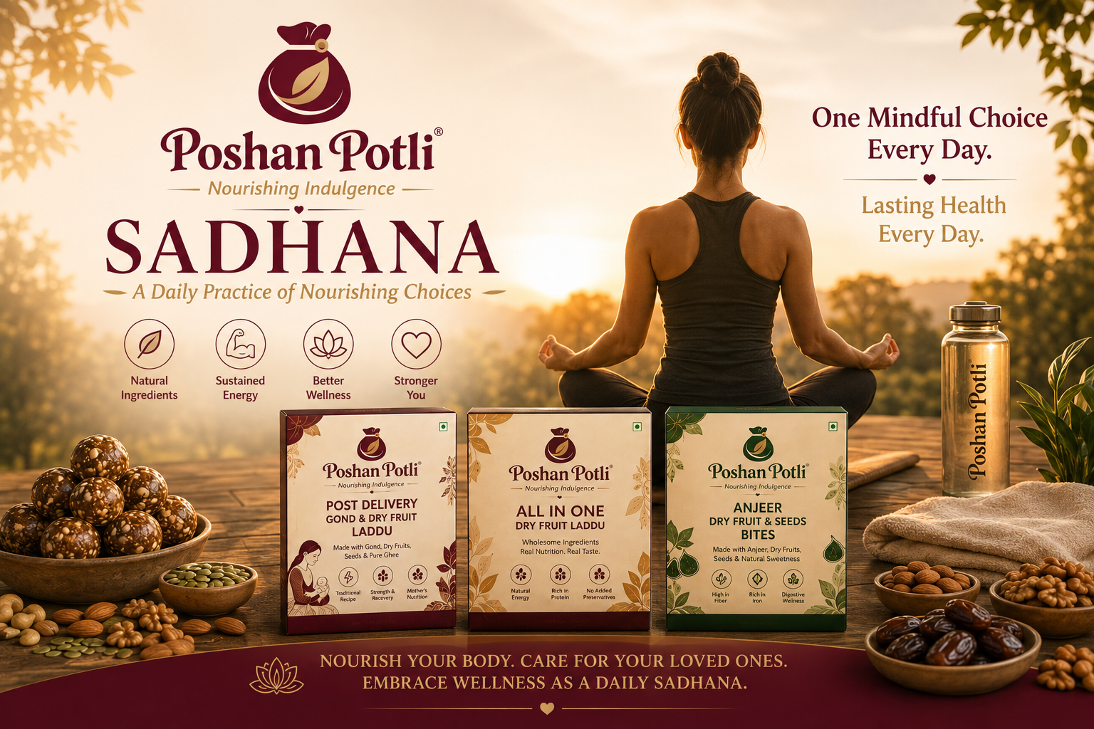 Poshan Potli Sadhana: The Daily Practice of Nourishing Your Body