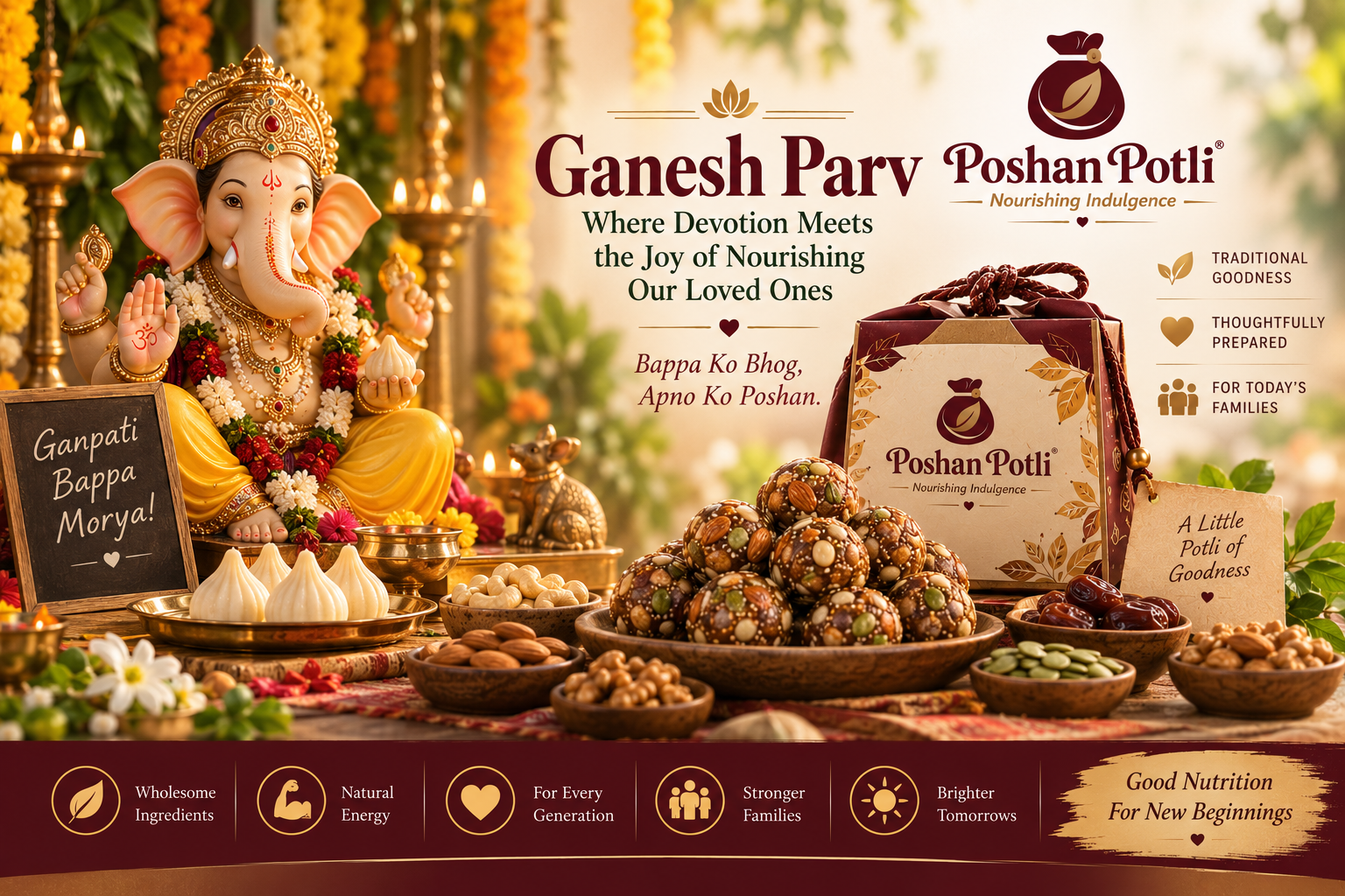 Ganesh Parv: Where Devotion Meets the Joy of Nourishing Our Loved Ones