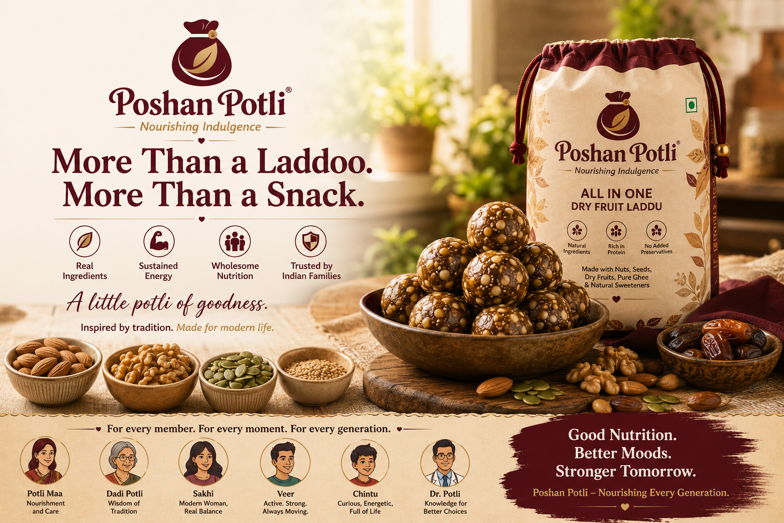 Why Poshan Potli Is Different: More Than a Laddoo, More Than a Snack